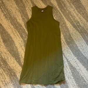 Olive green dress